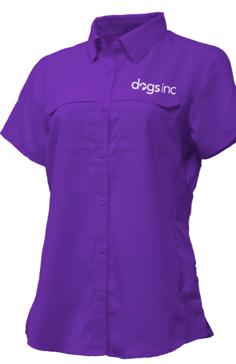 Dogs Inc Vented Button Down Shirt
