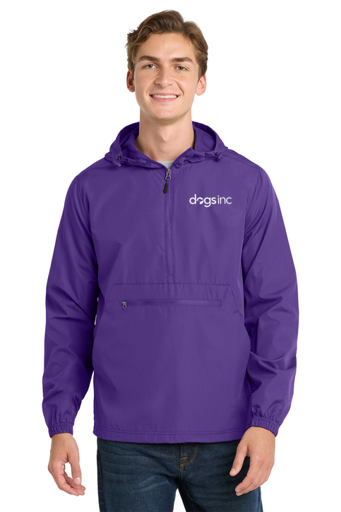 Dogsinc 3/4 zip Wind Breaker