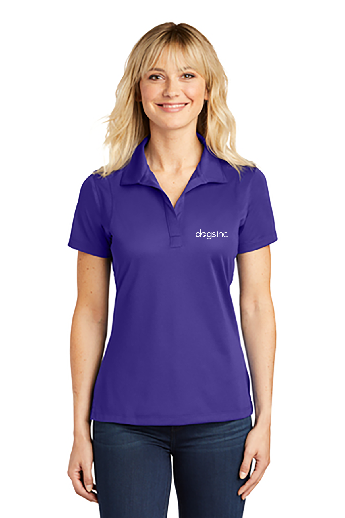 Dogsinc Dri-Fit V-Neck Ladies Polo