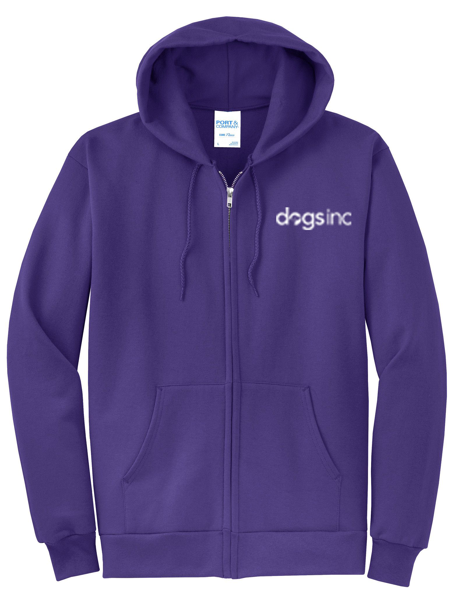 Dogs Inc Zip Up Hoodie